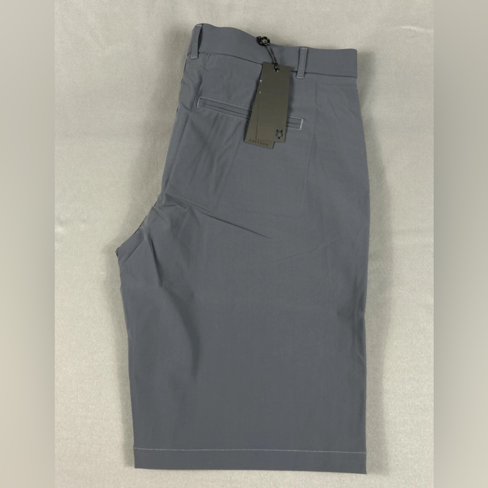 Greyson Golf Shorts Montauk Polyamide 36 x 10 Stingray Gray Spandex
